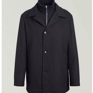 Harry Rosen - Elegant Black Men's Pea Coat - Size 40